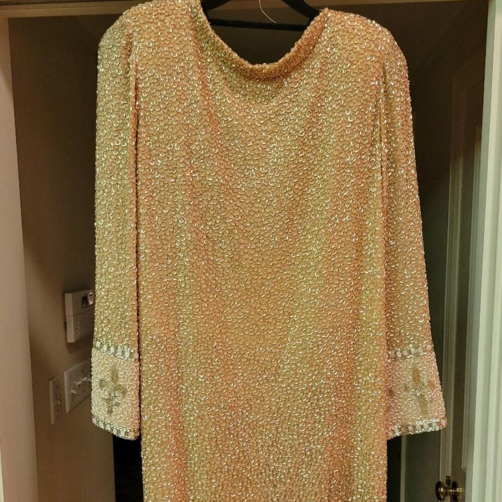 Vintage Bob Mackie Sequin Dress NWT Size 14